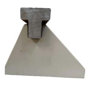 Isolador de terceiro carril com consola de fixação, Indisol